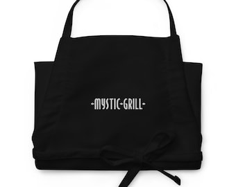 Mystic Grill Embroidered Apron