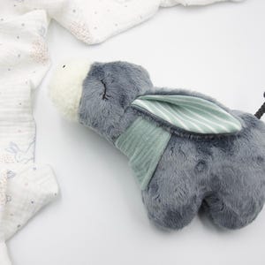 Peluche Âne &quot;Elli&quot; en 3 tailles personnalisable couleur au choix
