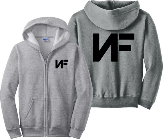 nf white hoodie