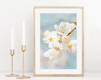 Poster "Bloom wildly" | Kunstdruck, Print, Sommer, Digitaldruck, Frühling, Wohnzimmerdeko, Scandi