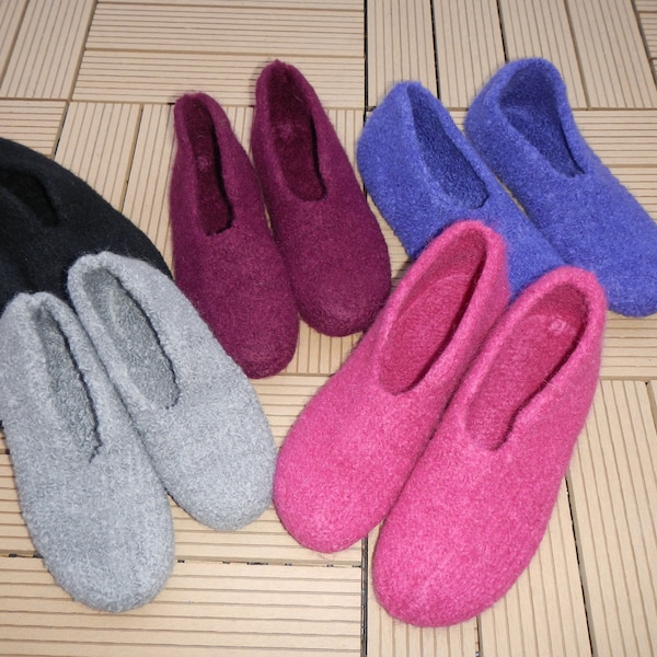 Felt shoes “color blob size 40-48”