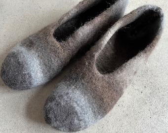 Felt shoes size 39/40 "Grounded"