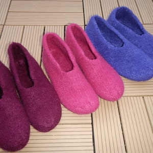 Felt shoes "color blob size 23-32" desired color