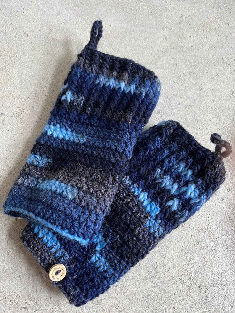 Wrist warmers Stella Blue Größe 1