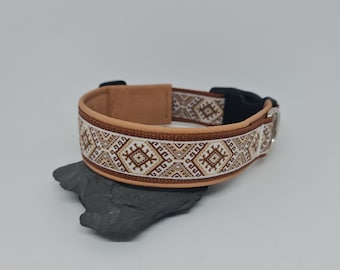 Dog collar Crema 3