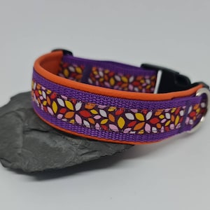 dog collar leaves