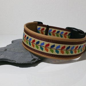 dog collar Leaves