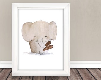 Elephant Nursery Etsy