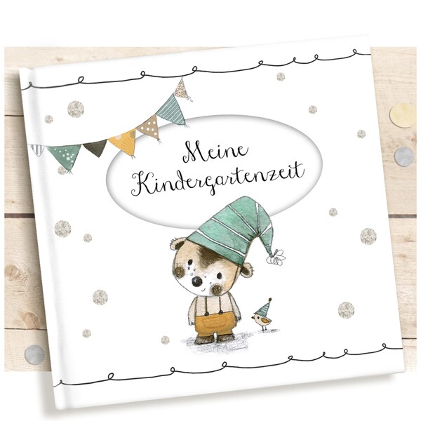 Kindergartenalbum, Geschenk Kindergartenkind, Kindergartenstart Geschenk, Kindergarten Album, Kitastart Geschenk