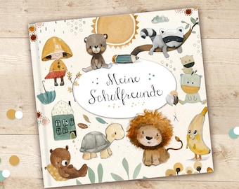 Vriendenboekje voor de basisschool, schoolvriendenboekje, school, cadeau voor scholieren, cadeau voor de start van het schooljaar, eerste schooldag