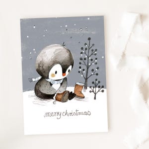 Weihnachtskarten "Winterwald", DIN A6, ca. 0,46 mm dick