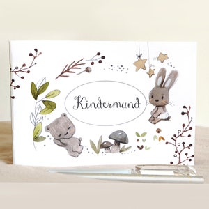 Kindermund Sprüchebuch, Sprüche Erinnerungsbuch, Geschenk, Sprücheheft, DIN A5