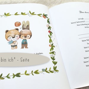 Schulkind Album, Einschulung Buch Geschenk, Geschenk Schulanfang, Geschenk zum Schulstart, Schulkind Buch Bild 5