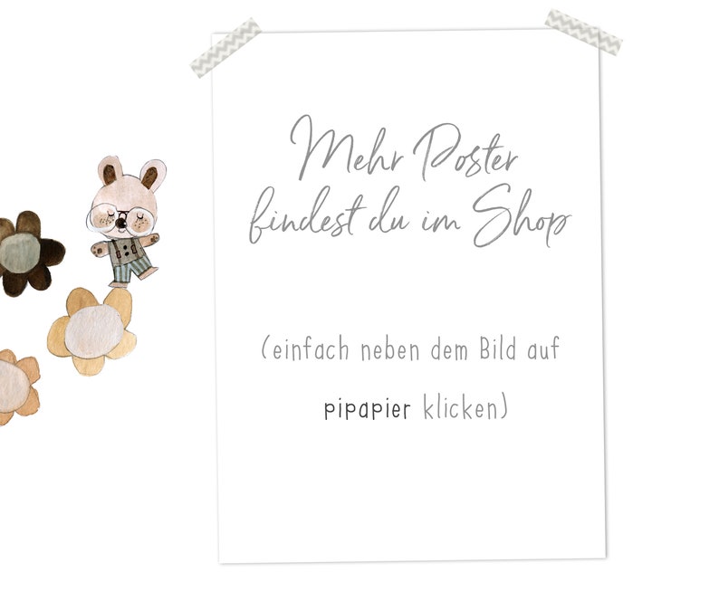Kinderbild "Löwe" A4 A3, Kinderposter, Löwenposter, Tierposter, Aquarell, Tier-Print, Kinderzimmer Bilder, Kinderposter Löwe, Kinderposter bild 8