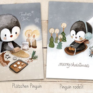 30 Weihnachtskarten Motivwahl, Weihnachtskarten Set, Karten zu Weihnachten, Kartenset Weihnachten, DIN A6, ca. 0,34 mm bis 0,46 mm dick Bild 3