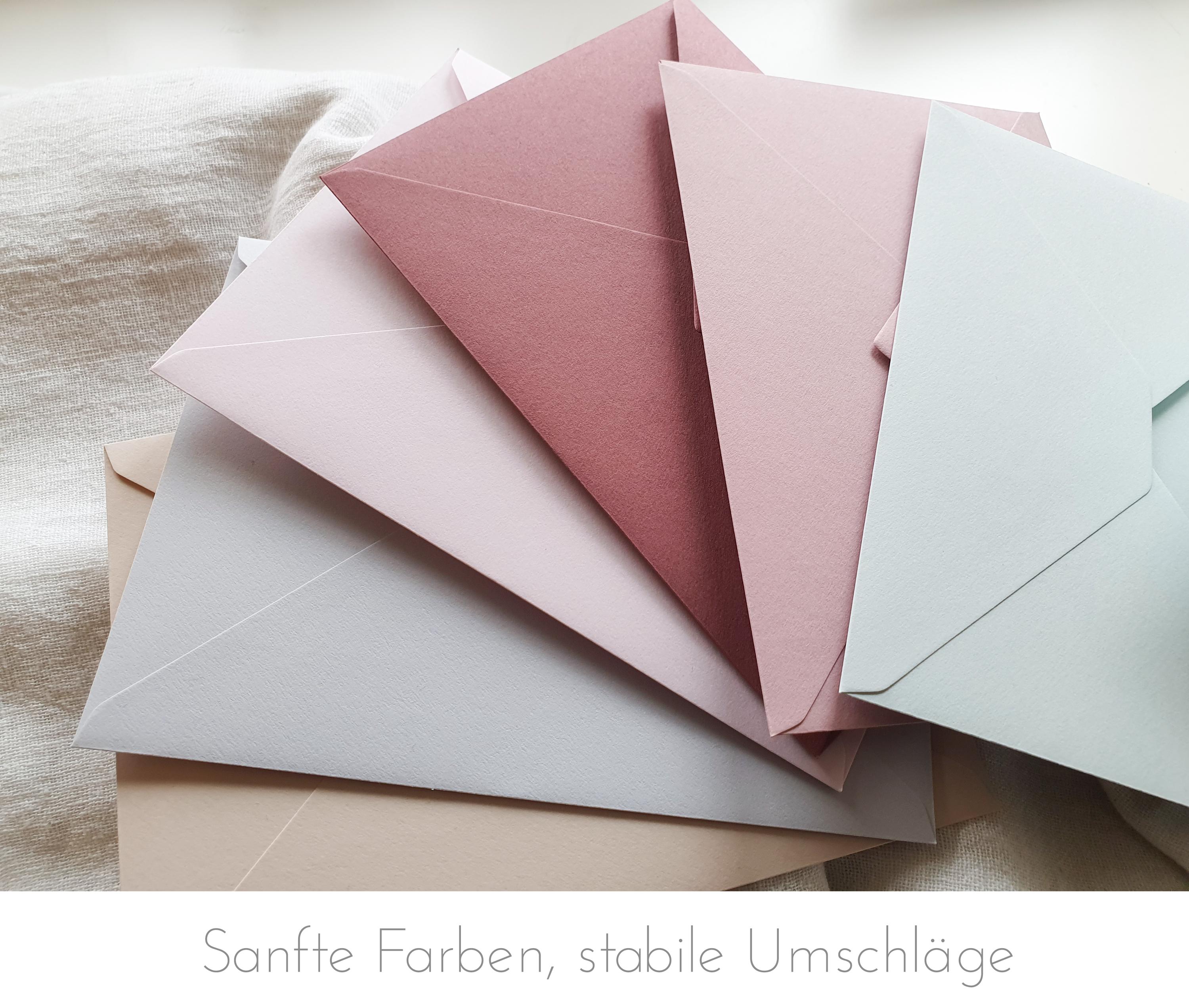 10 Bunte Sternen-Briefumschläge – C6-Format, Haftklebend, Perfekt Für Karten & Grüße