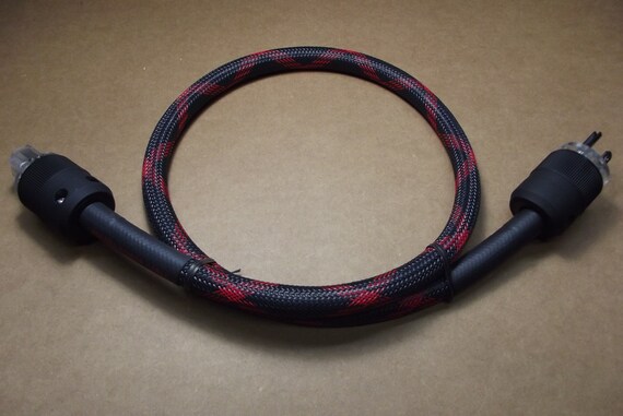 3 FT. 10 GAUGE LASPADA AUDIO APOLLO II POWER CABLE