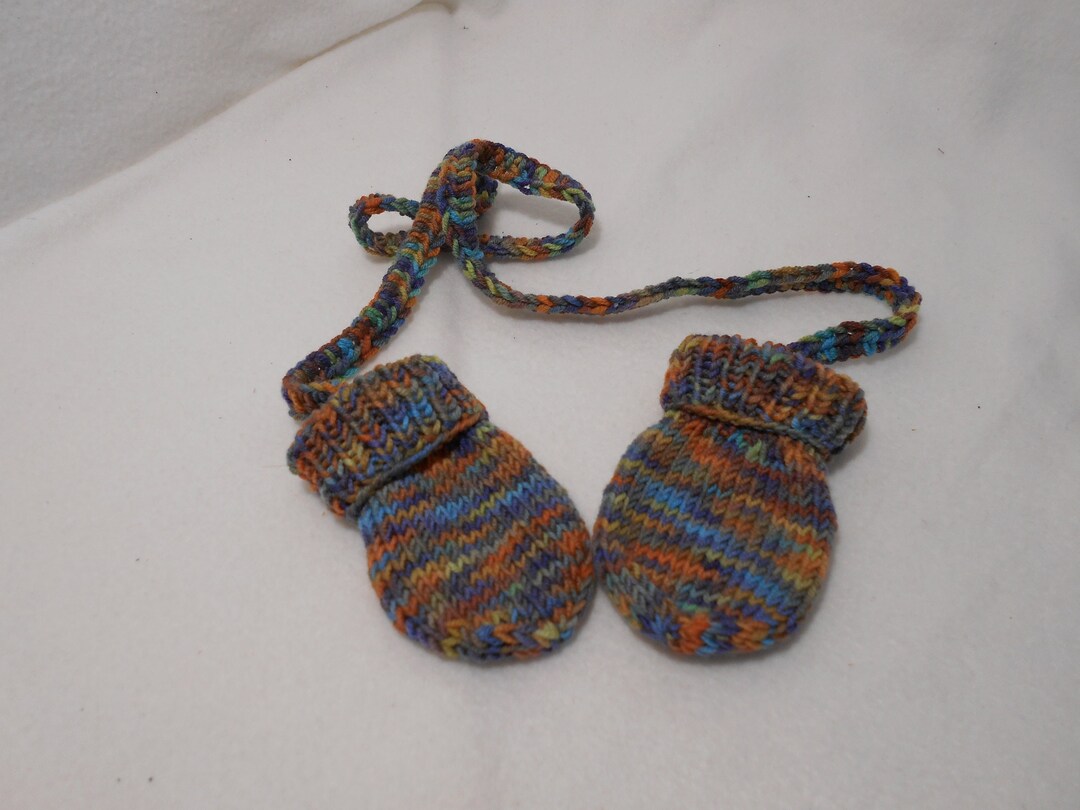 Knitted Baby Gloves Approx. 07 Months / Baby Mittens / Baby Gift