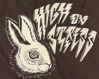 Stressed Out Häschen T-Shirt