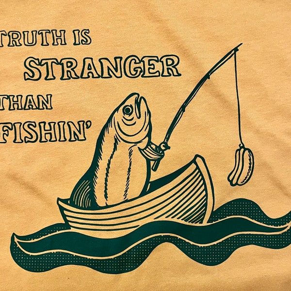 Hotdog Trout Fishing T-Shirt