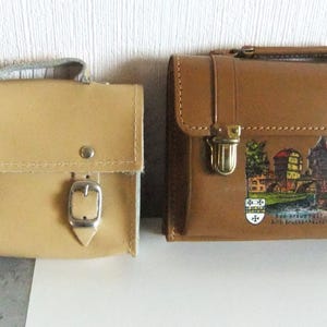 2 cartables de poupée vintage