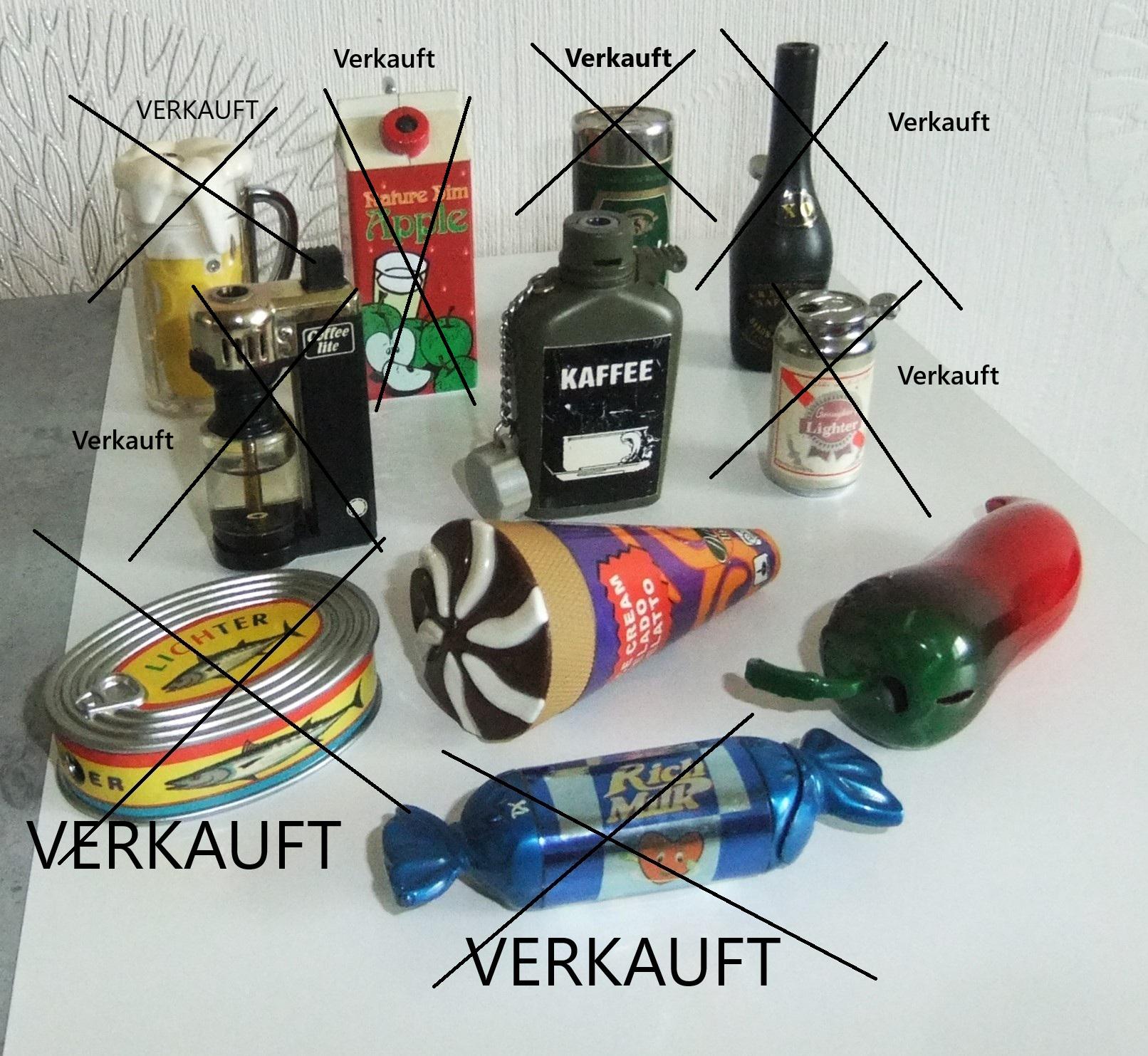 Small vintage collectible gas lighters of your choice, functional and refillable