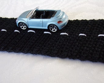 Straße     Schneckenband aus 100 % Baumwolle - ca. 82 cm lang - ca. 6,5 cm bis 7,0 cm breit