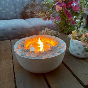 Fire bowl/plant pot Summergarden concrete