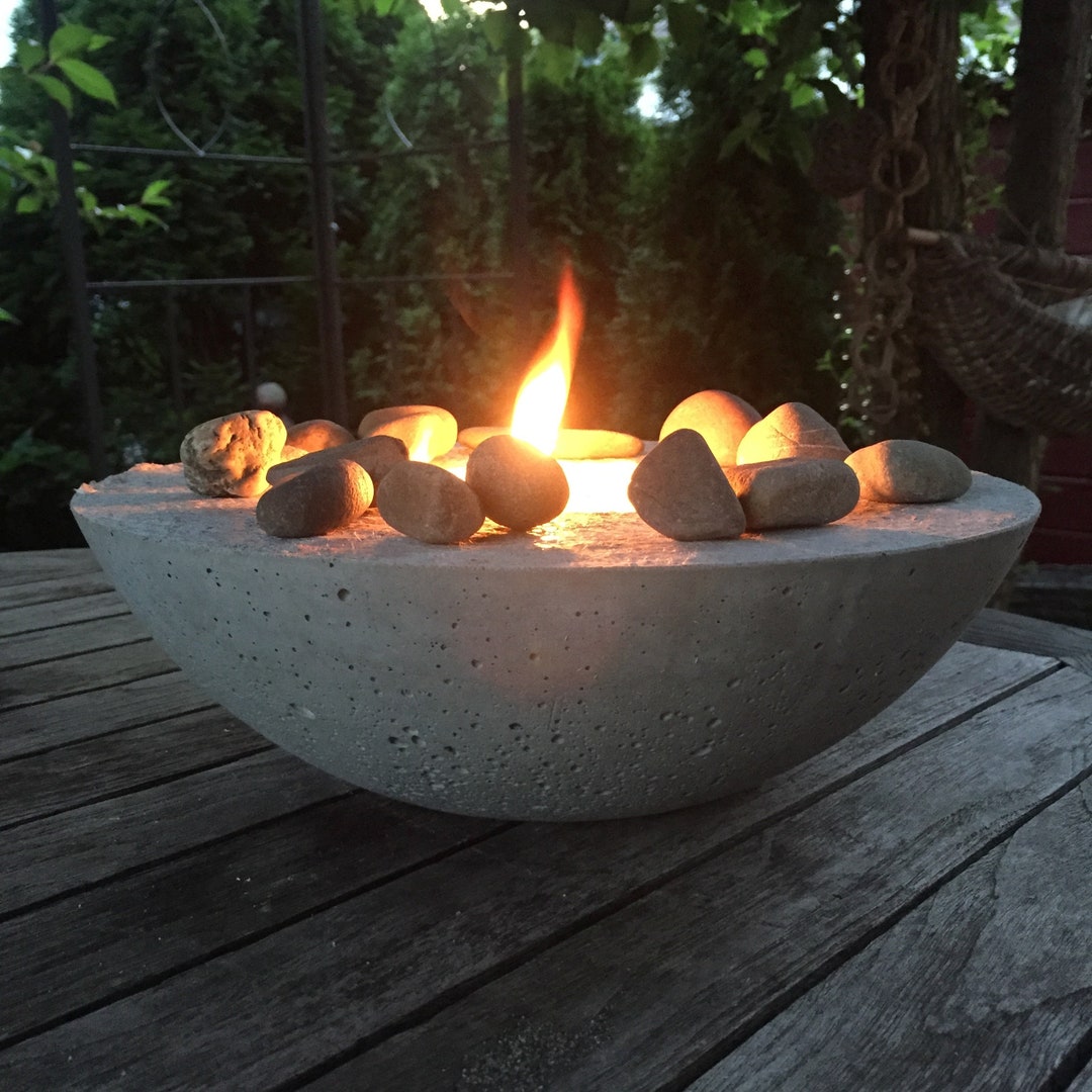 Feuerschale Midsommar Beton Etsy.de