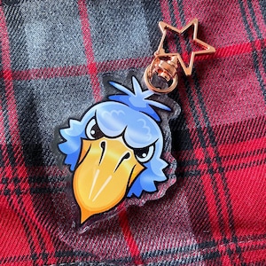 Shoebill Stork Acrylic Keyring