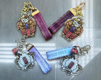 Esquie Monoco E33 Lanyard Keyring Charms