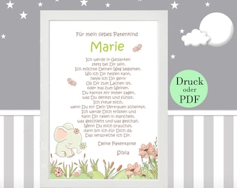 Personalisierte Geschenkideen Zur Taufe Patenschaft Von Babyswelt