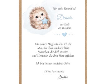 Taufbrief Taufgeschenk Geschenk zur Taufe 176