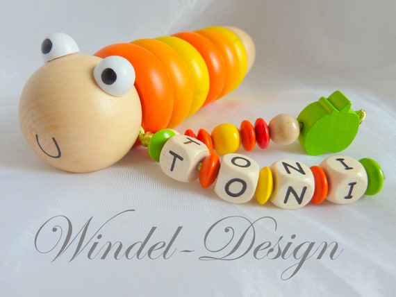 wooden caterpillar etsy