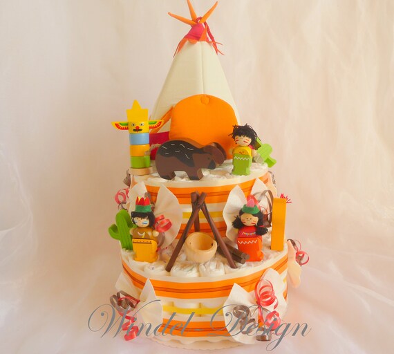 Gateau De Couches Tipi Indien Etsy Gateau De Couches Tipi Indien Etsy