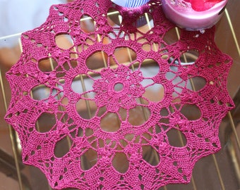 Crochet doilies