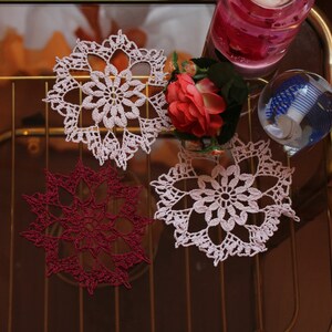 Crochet doilies set