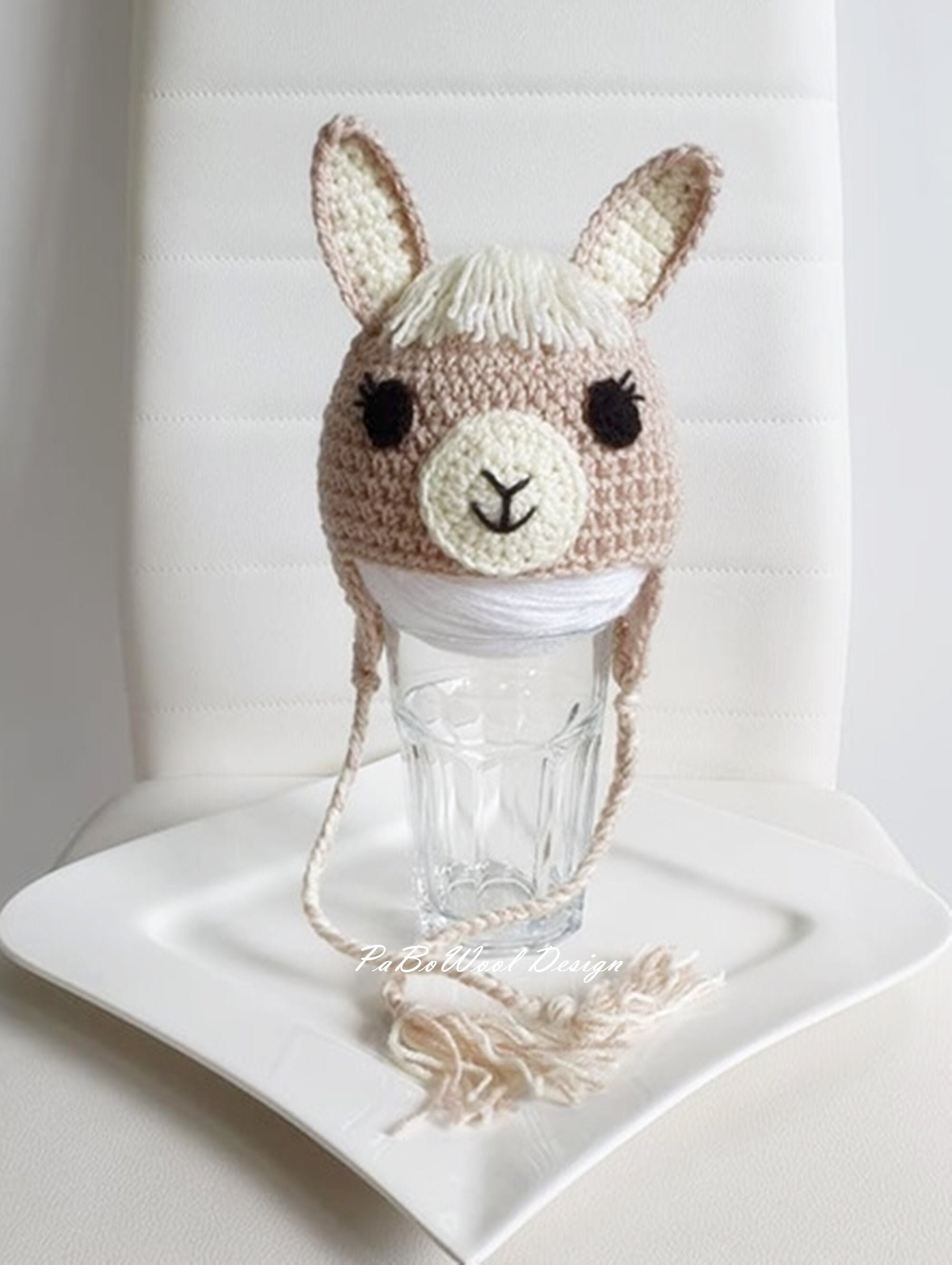 Llama Beanie Alpaca Hat Baby Hat Baby Hat Llama Alpaca Loot Hat Child Hat  Crochet Hat Hat Hat Hat