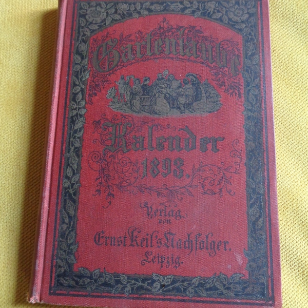 Antik*Gartenlaube-Kalender*1893*Wunderschön*Sammelwürdig*Wertvoll*Rarität*