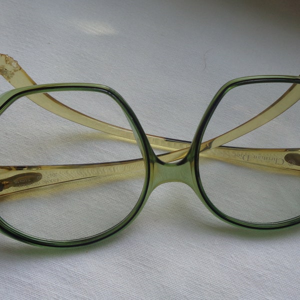 Brille*Original Christian Dior*1963*Grün*Wunderschön*Edel*Super Design*Luxuslabel