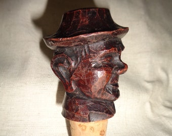 Empfertshausen*Wood carving*Bottle stopper*Cork*Antique*1922