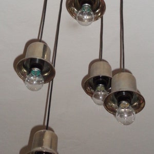 Lampe 5flammig von 1966 super Design Bild 2