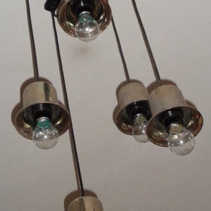 Lampe 5flammig von 1966 super Design Bild 1