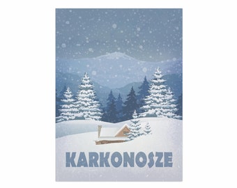 Plakat Karkonosze