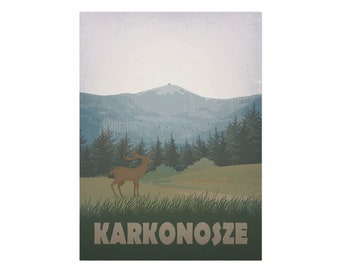 Plakat Karkonosze