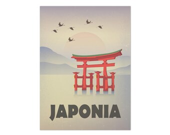 Plakat - Japonia - Torii