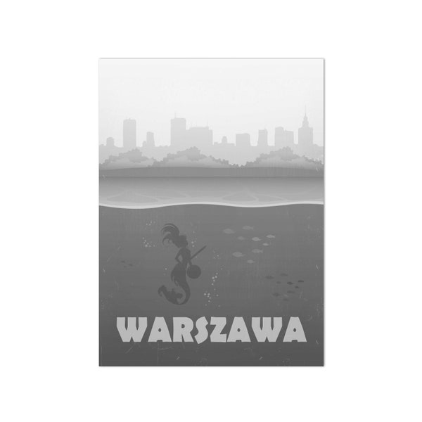 Plakat - Warszawa - Wisła