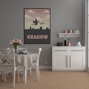 Plakat Kraków Wawel Smok Wawelski zdjęcie 2