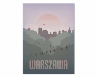 Plakat - Warszawa