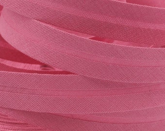 2m 25mm Berisfords Dusky Pink Grosgrain Ribbon